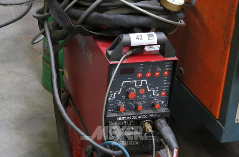 Wig-Schweißgerät und E-Schweißen