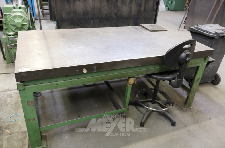 Schweiß- und Richttisch,