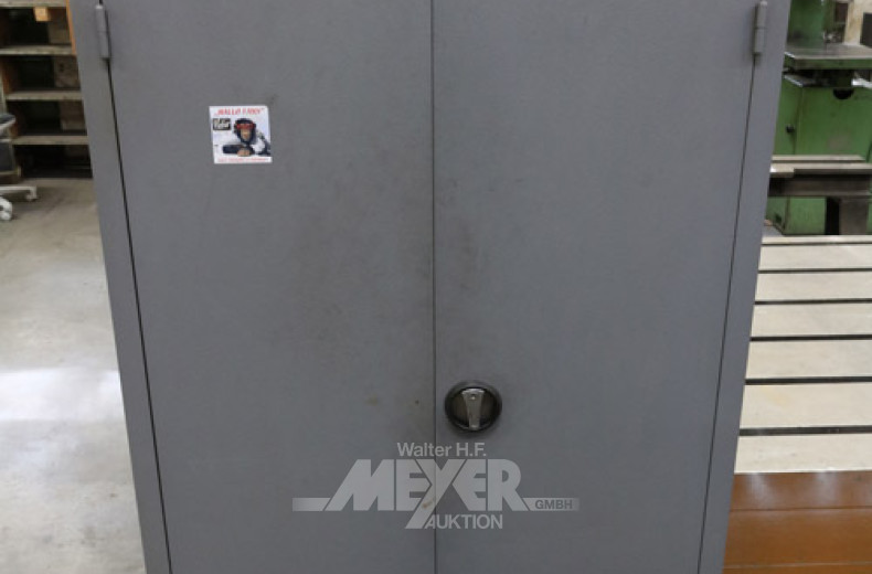 Metall-Magazinschrank, grau