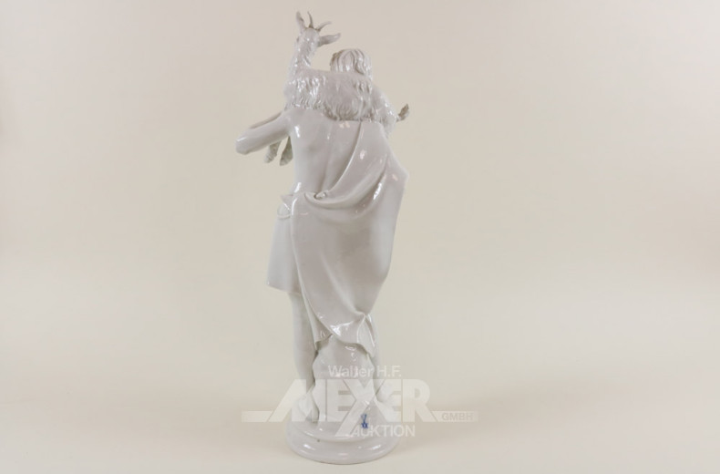 gr. Porz.-Figur, MEISSEN, weiß