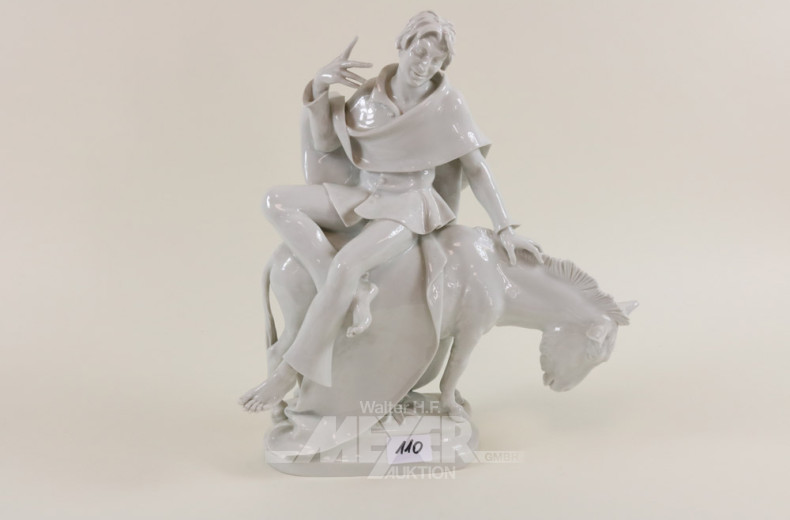 gr. Porz.-Figur, MEISSEN, weiß