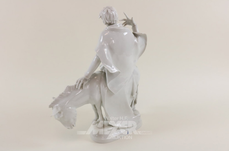 gr. Porz.-Figur, MEISSEN, weiß