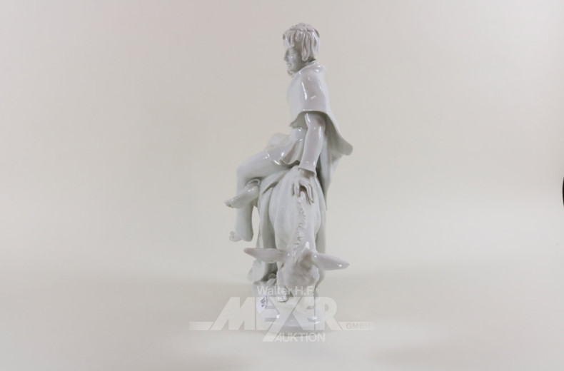 gr. Porz.-Figur, MEISSEN, weiß