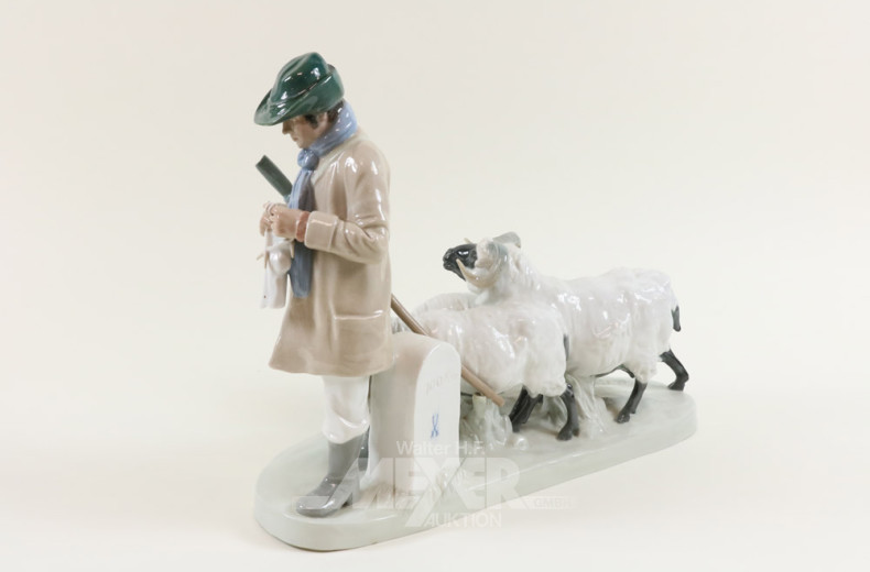 gr. Porz.- Figurengruppe, MEISSEN, Nr. 155