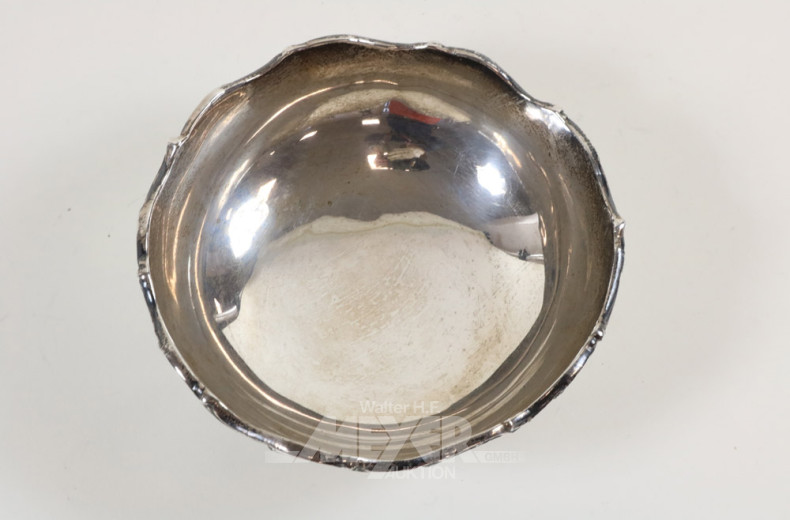 kl. Schale mit Standfuß, 925er Silber,