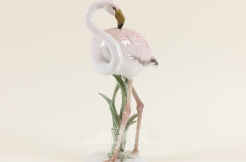 Porz.-Figur, ROSENTHAL ''Flamingo'',