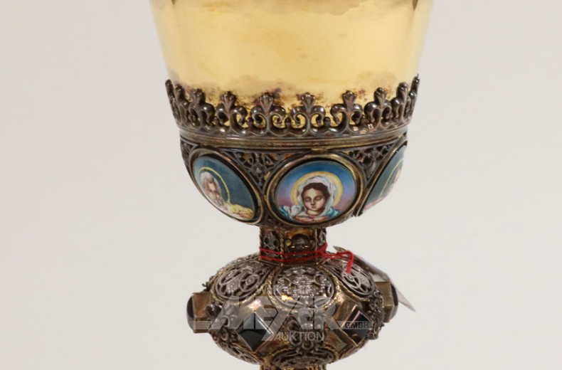 Abendmalkelch, 925er Silber,