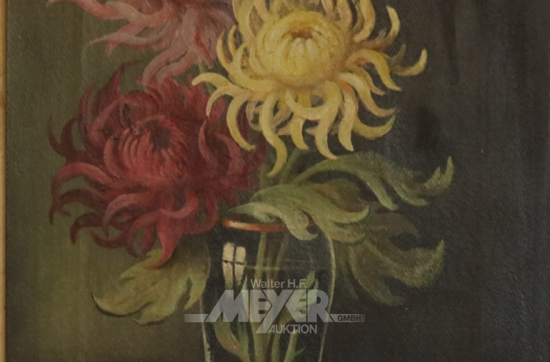Gemälde ''Chrysanthemen-Stillleben''