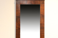 Biedermeier-Wandspiegel, Mahagoni