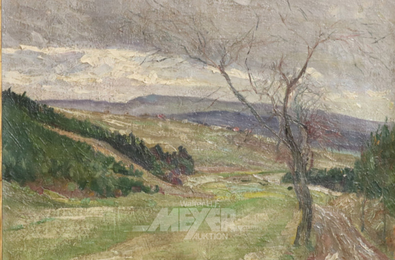 Gemälde, rücks. betitelt