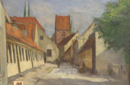 Gemälde ''Straßenzug''