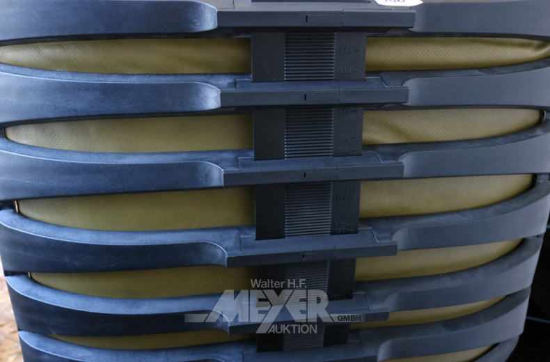 Lounge-Sessel, Leder grün