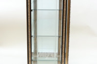 kl. franz. Stilvitrine, 2-türig,