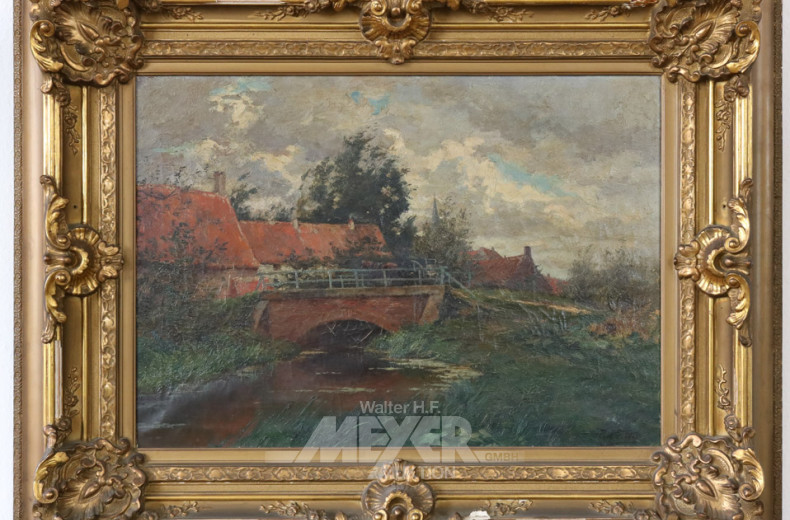 Gemälde ''Hofbrücke''