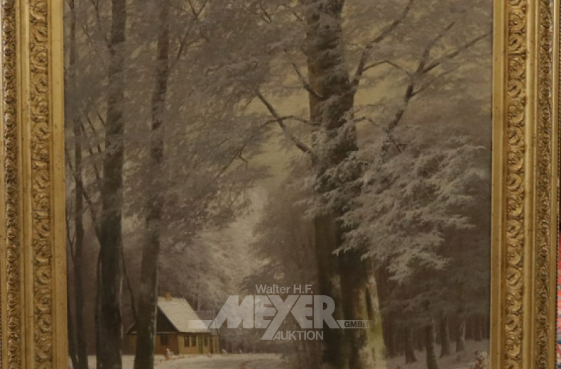 Gemälde ''Winterlandschaft''