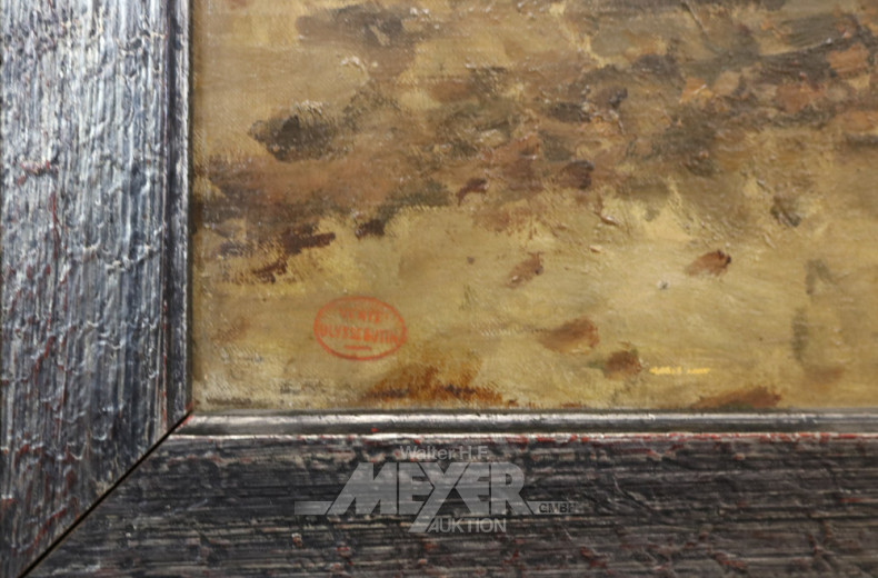 Gemälde, ''Friedhof'',