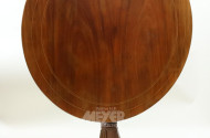 runder Salontisch, Mahagoni mit