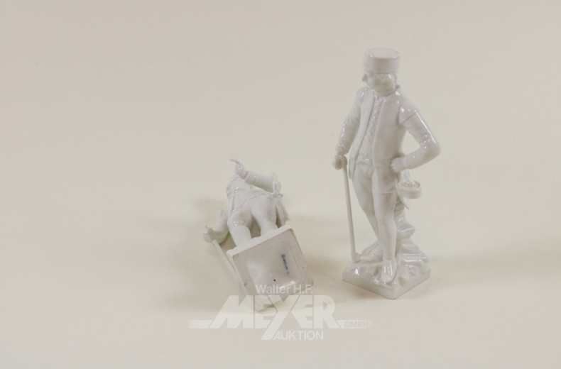 Paar Porzellanfiguren, ''Bergmänner''