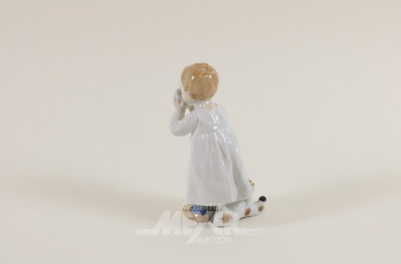 Porz.-Figur, MEISSEN ''Kind mit