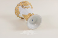 Porz.-Prunk-Vase, MEISSEN, Golddekor