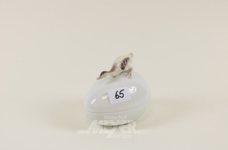 Porz.-Deckeldose, MEISSEN