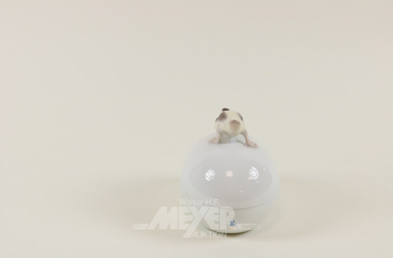 Porz.-Deckeldose, MEISSEN