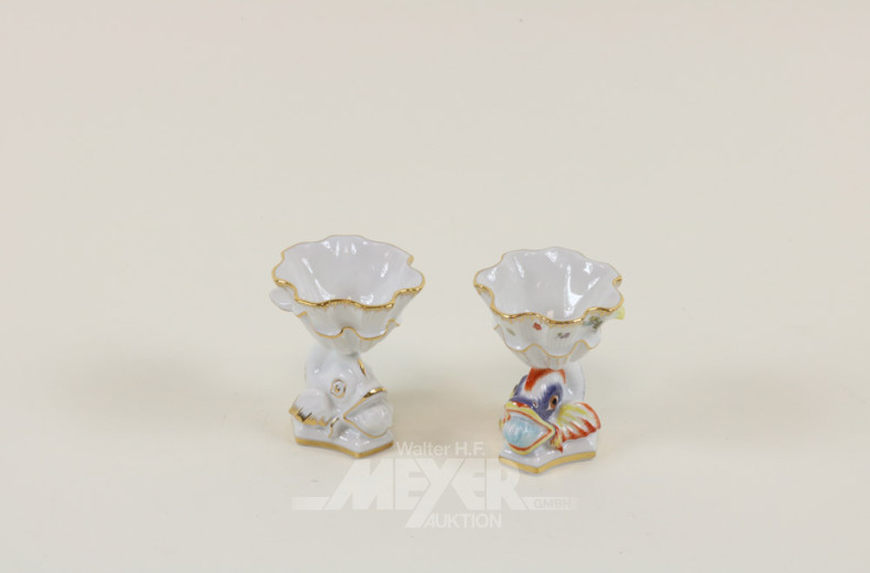 2 kl. Gewürzschälchen, MEISSEN