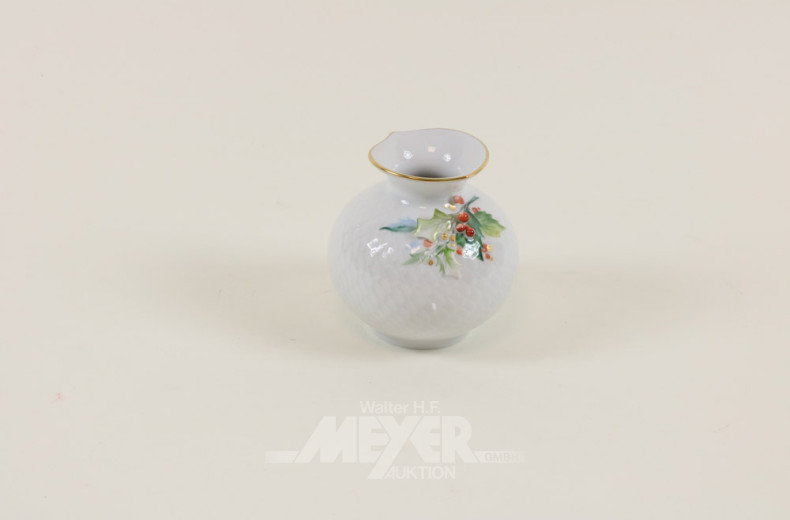 kl. Porz.-Kugelvase, MEISSEN