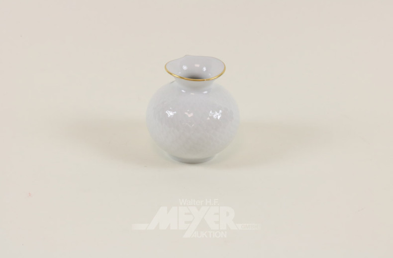kl. Porz.-Kugelvase, MEISSEN