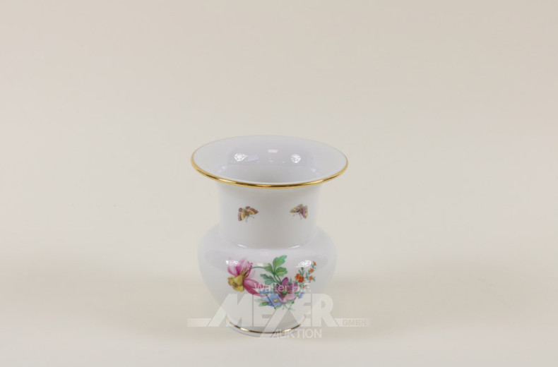 Porz.-Vase, KPM, bauchige Form