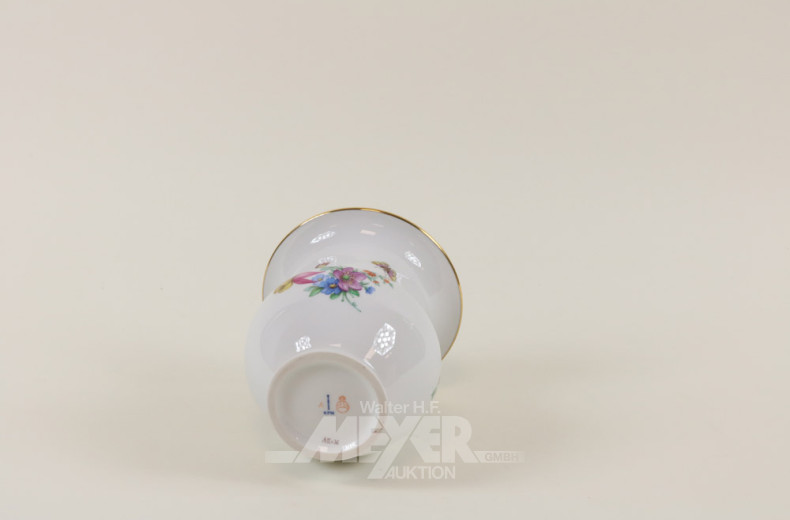 Porz.-Vase, KPM, bauchige Form