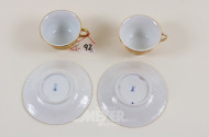 2 Porz.-Sammel-Mokkatassen mit