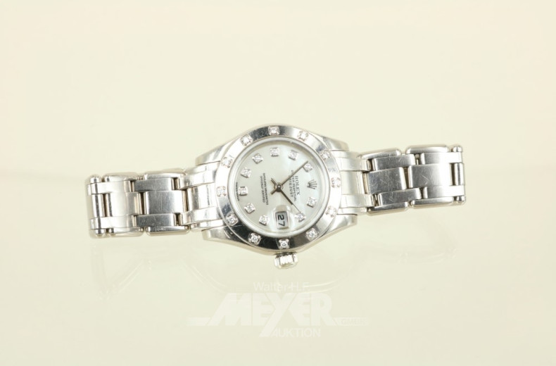 Damenarmbanduhr ''Rolex'' Pearlmaster