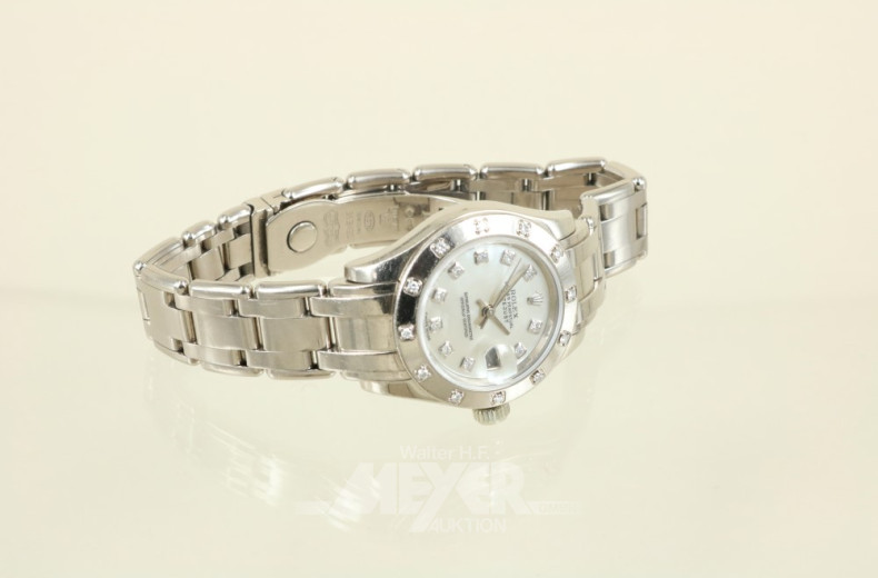 Damenarmbanduhr ''Rolex'' Pearlmaster