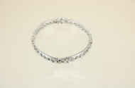 Armband, 750er WG, mit 36 kl. Diamanten