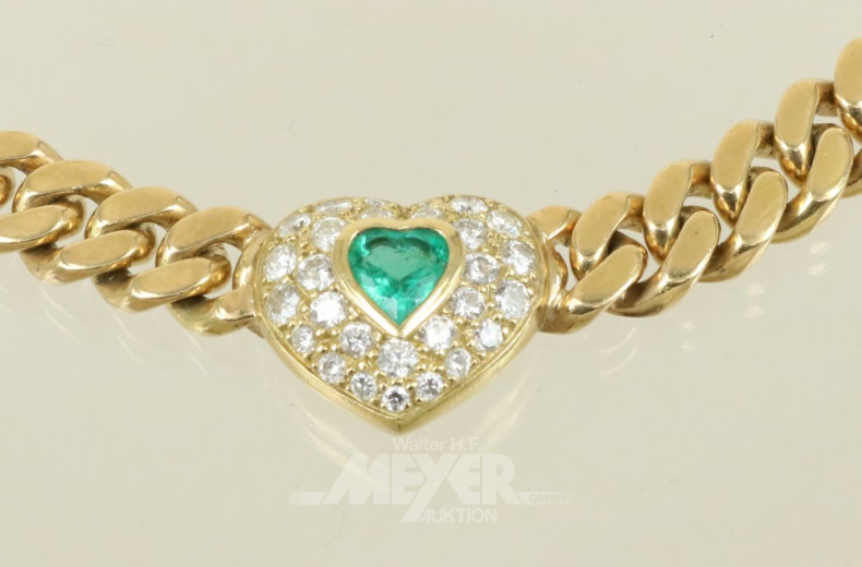 Collier, 750er GG, ca. 92,5 g.,