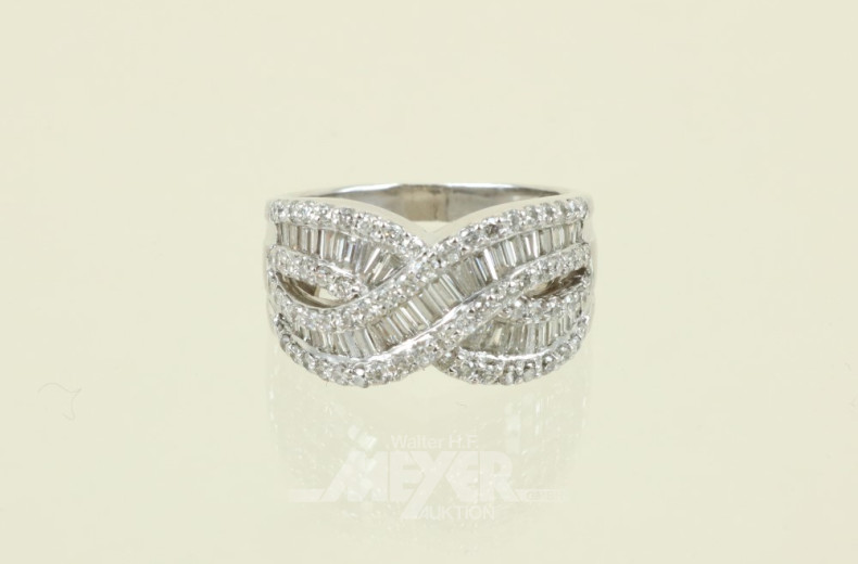 Damenring, 750er WG (Säuretest)