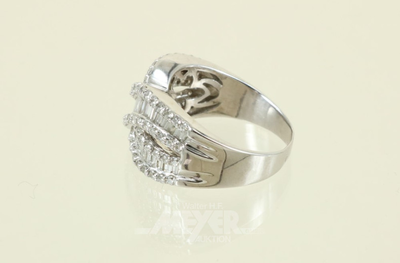 Damenring, 750er WG (Säuretest)