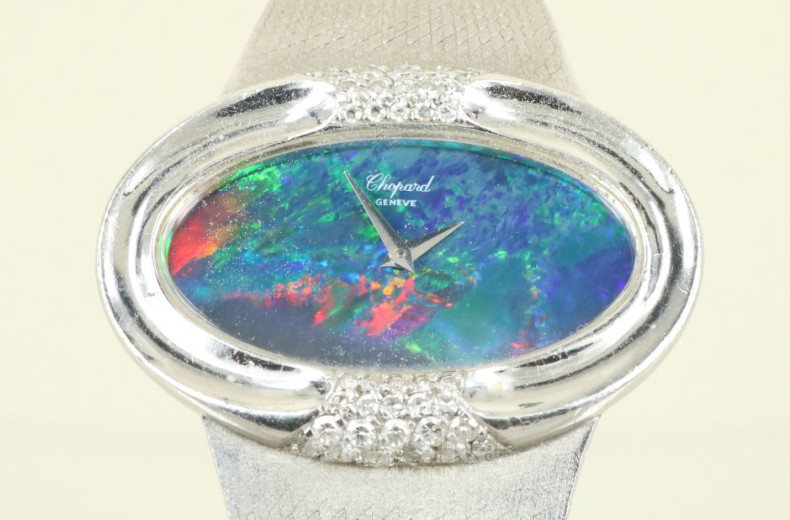 Damenarmbanduhr ''CHOPARD'', 750er WG,