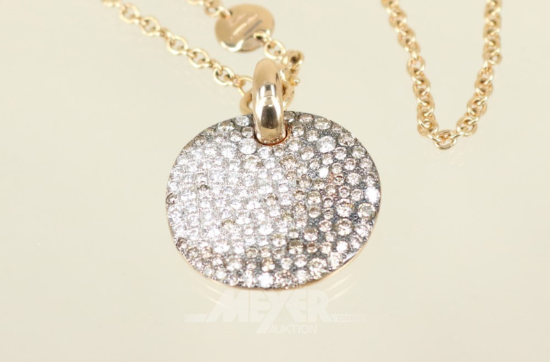 Halskette, 750er Roségold ''POMELLATO''