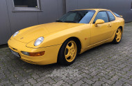 PORSCHE 968 CS - Clubsport COUPE, gelb