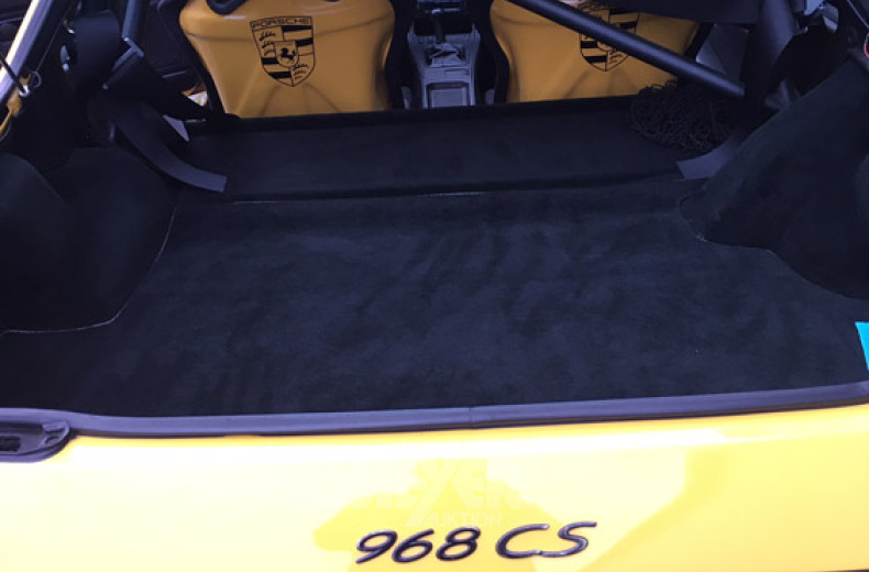 PORSCHE 968 CS - Clubsport COUPE, gelb