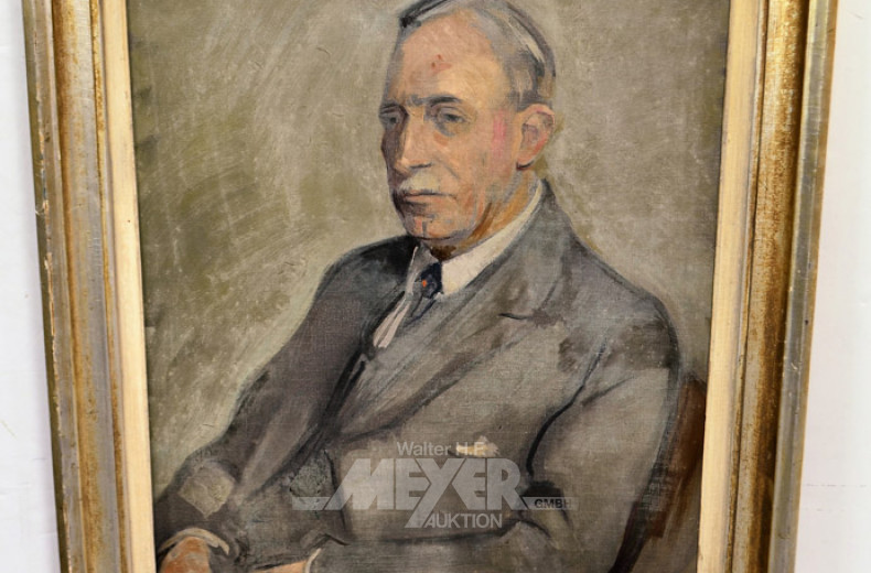 Gemälde, ''Herrenportrait,