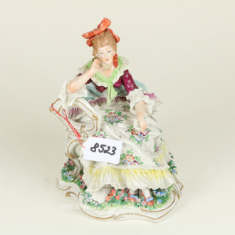 Porz.-Figur, vermutl. DRESDEN,