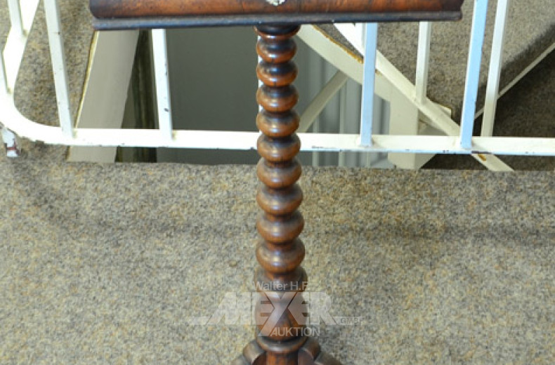 kl. Nähtischsäule, Mahagoni