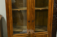 Gründerzeit-Vitrine, Mahagoni, 2-türig