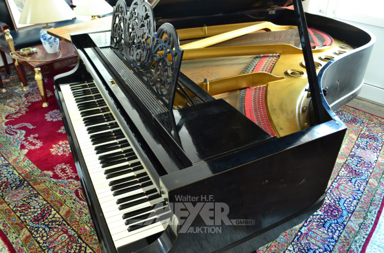 Stutzflügel, BLÜTHNER, schwarz