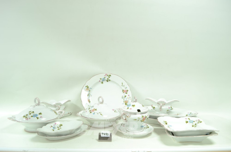 Posten Porz.-Speiseserviceteile,