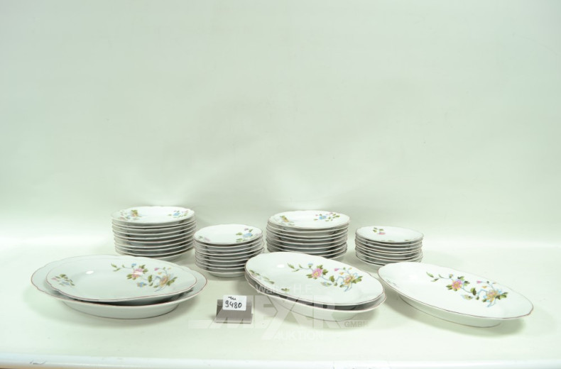 Posten Porz.-Speiseserviceteile,