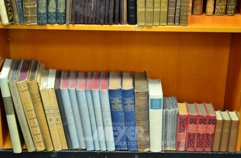 umfangr. Posten antiquarischer Bücher